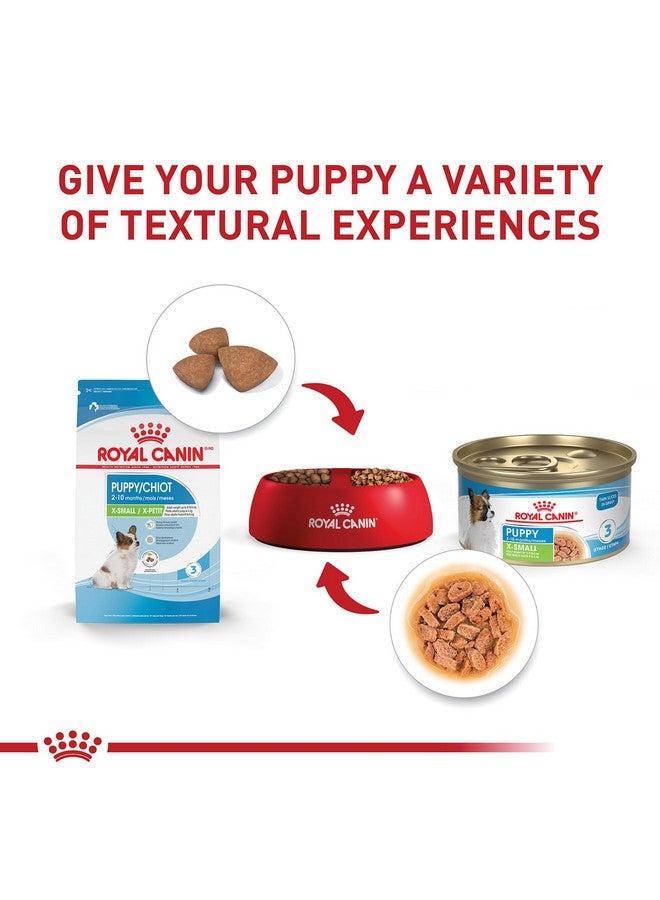 Royal Canin Size Health Nutrition X-Small Puppy Thin Slices in Gravy Wet Dog Food, 3 oz can 12-Pack - Image 4