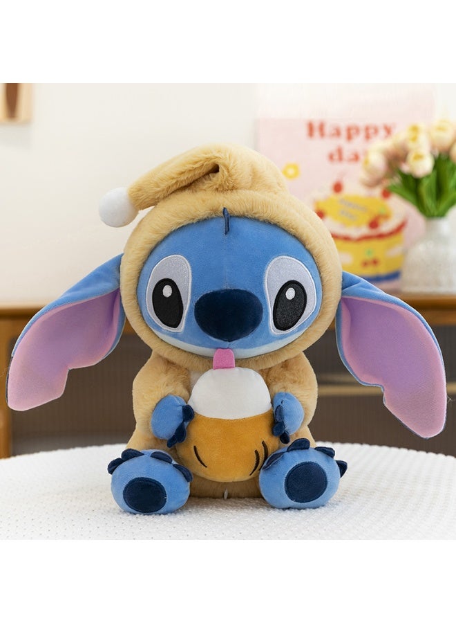 ستيتش 30 سنتيمتر الكرتون الأزرق غرزة أفخم دمية أفخم لعبة غرفة الديكور دمية لينة لهدايا الأطفال هدايا الحفلات