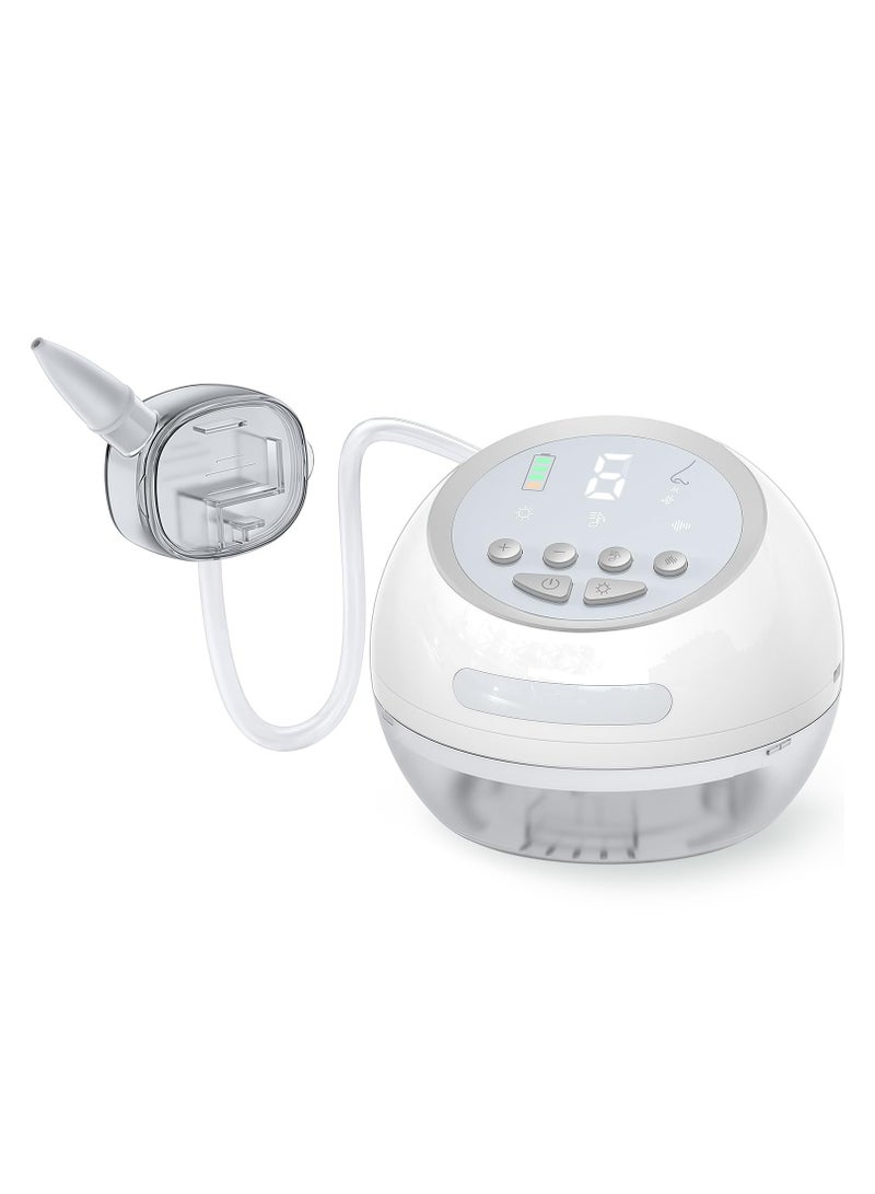 KASTWAVE Baby Electric Nasal Aspirator Adjustable 6 Level Suction with White Noise Function 6 Music and 3 Night Light Soothing Toddler Deeply Nose Cleaner Suitable for Infants Kids Toddlers - Image 1