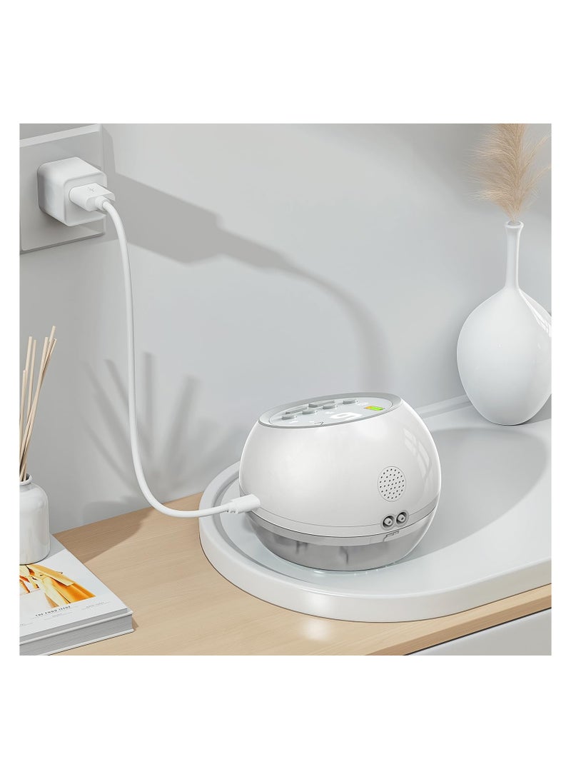 KASTWAVE Baby Electric Nasal Aspirator Adjustable 6 Level Suction with White Noise Function 6 Music and 3 Night Light Soothing Toddler Deeply Nose Cleaner Suitable for Infants Kids Toddlers - Image 5