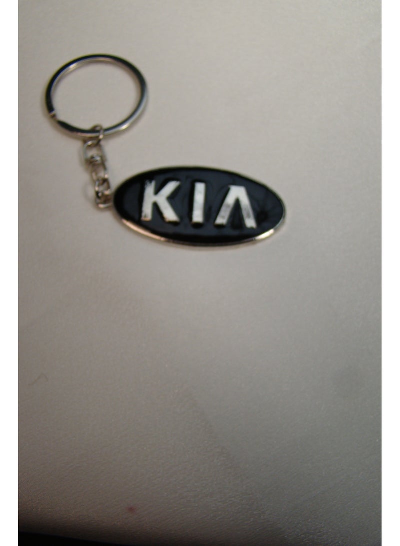 KIA Logo Key Chain Key Ring For Car KIA Metal Keychain - Image 2