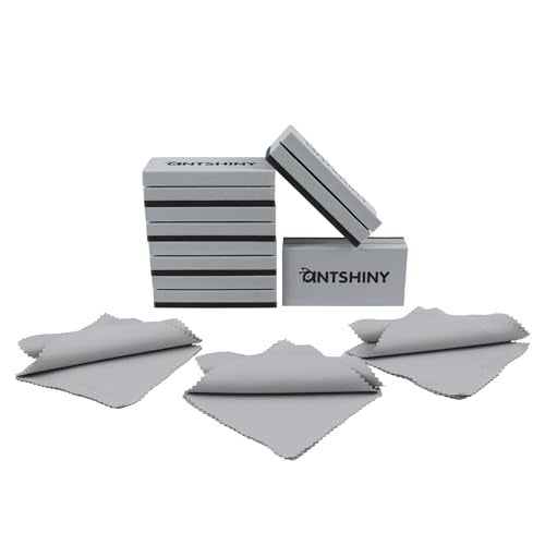 ANTSHINY Ceramic Coating Applicator Sponges Block with Suede Cloth,Car Detailing Coat applicator Sponge Pads Kit,6pcs applicator+12pcs Suede Cloth - Image 1