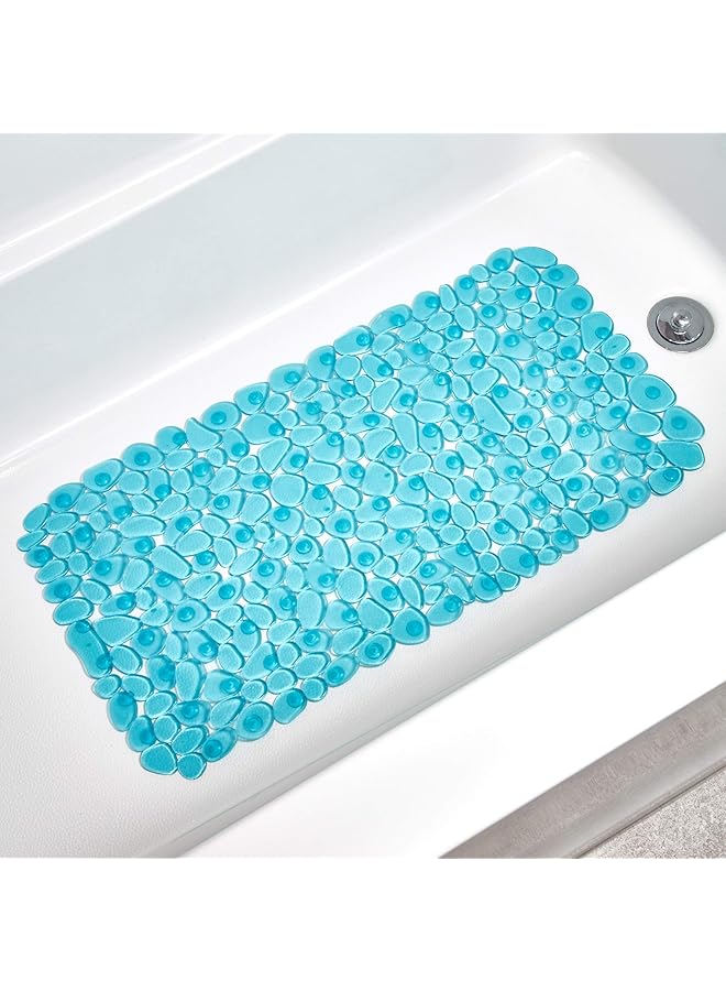 InterDesign 80011 Blue Pebblz Bath Mat - Image 3