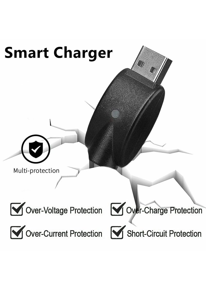 Captaintech Smart USB Charger, USB Adapter Fits Many Types of Electronic Tool Chargers, with LED Indicator, Overcharge Protection (2 Pieces)  - Image 3