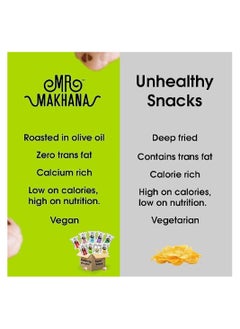 Mr Makhana Himalayan Salt and Pepper Popped Lotus Seeds 25g Gluten Free  - Image 3