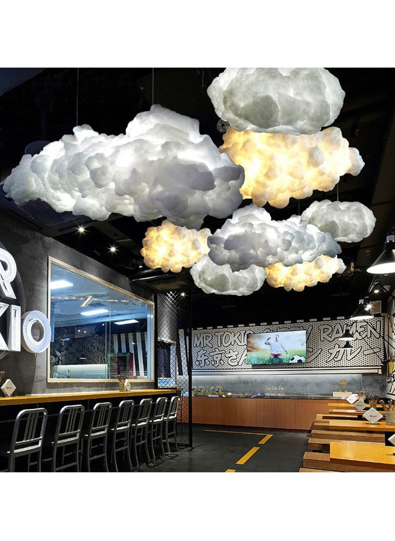 RATSAW - Creative Cloud Lamp Hanging LED Pendant Light 60 x 30cm - Image 1