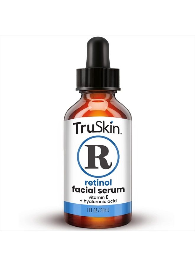 TruSkin Naturals TruSkin Face Serum Trio – Hyaluronic Acid, Vitamin C & Retinol Serum for Face – Anti Aging Skin Care Set for Women – Skin Care for Bright, Smooth, Firm & Hydrated Skin – 1 fl oz, 3 Bottles  - Image 2