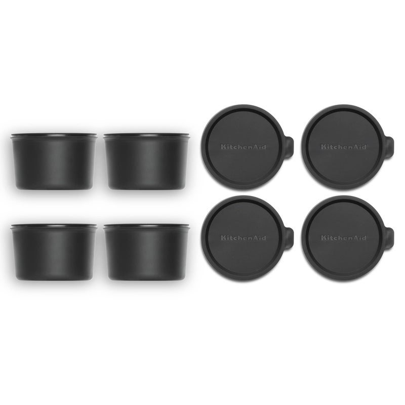 KitchenAid KSIA4IM Plastic Ice Mold Accessory for KitchenAid Shave Ice Attachment, Black - Image 1