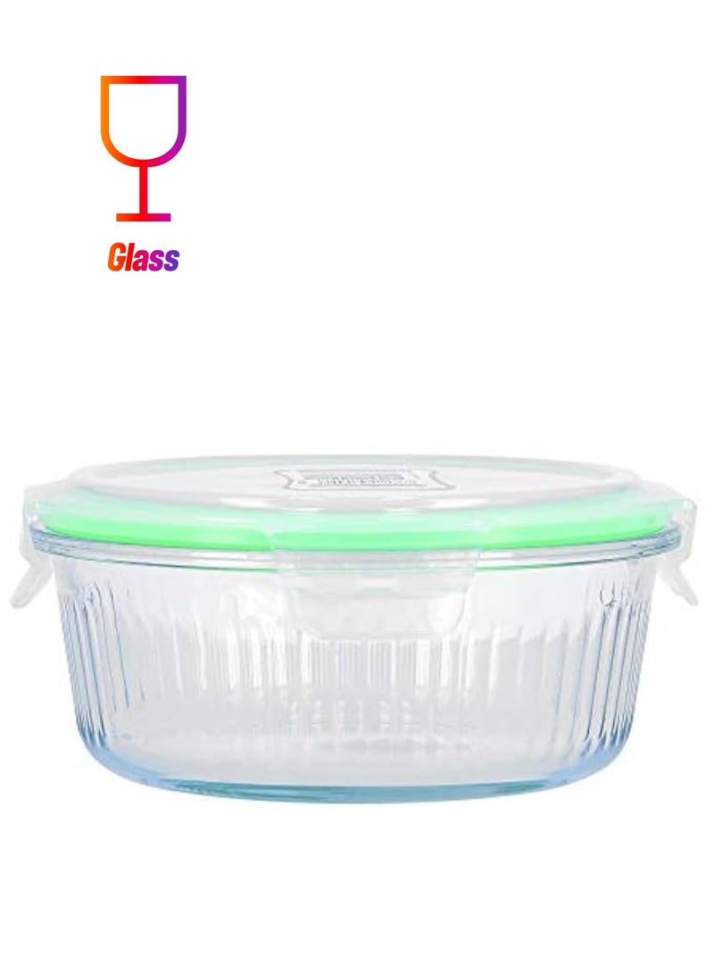 Green Tiger High Borosilicate Glass Food Container - Image 1