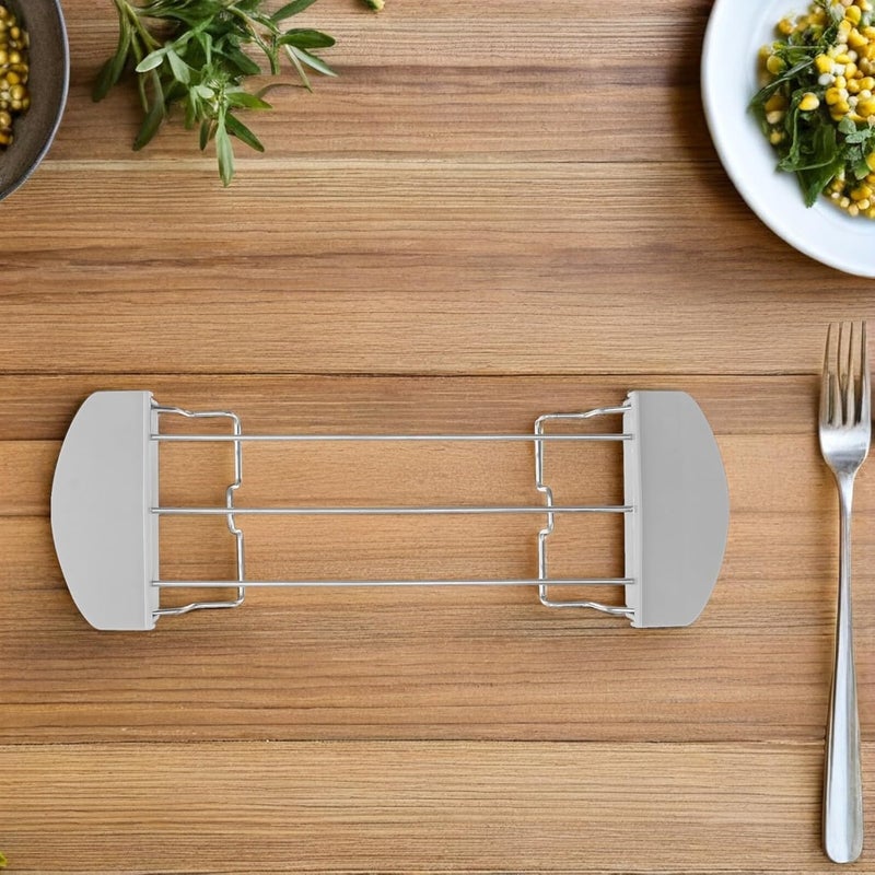 ABOOFAN 2pcs Toaster Rack for Toast Sandwich Warming Rack Oven Toaster Accessories Kitchen Reusable Toast Holder for Bread Machine - Image 5