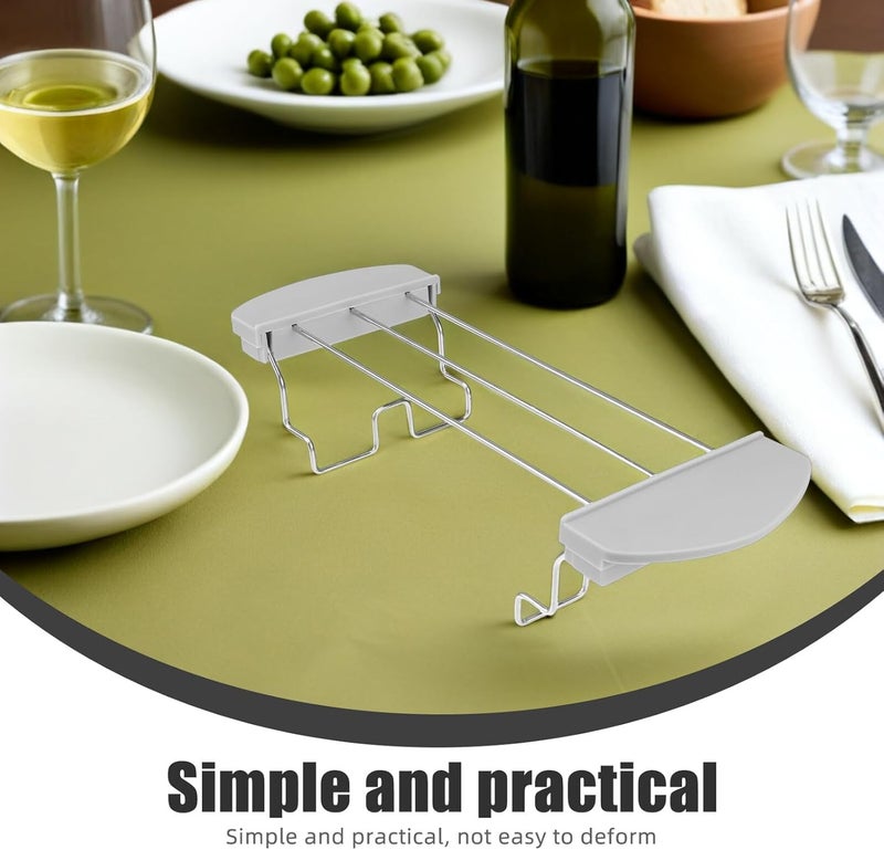 ABOOFAN 2pcs Toaster Rack for Toast Sandwich Warming Rack Oven Toaster Accessories Kitchen Reusable Toast Holder for Bread Machine - Image 3