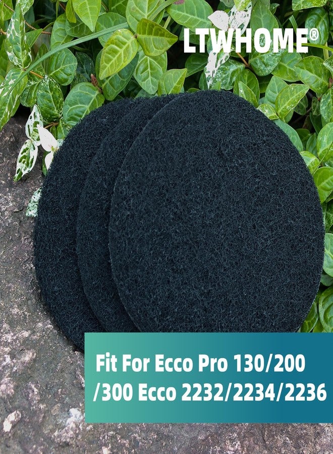 إل تي دبليو هوم وسادات فلتر الكربون النشط من LTWHOME مناسبة لأجهزة Ecco Pro 130/200/300 و Ecco 2232/2234/2236 (عبوة من 12 قطعة) - Image 2