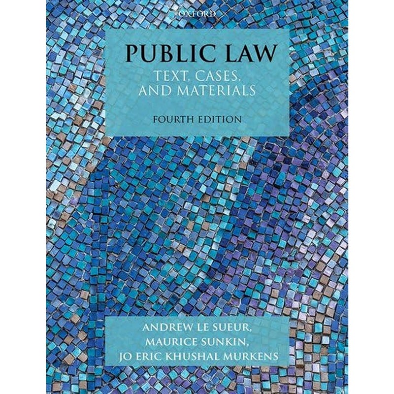 Public Law Text Cases and Materials