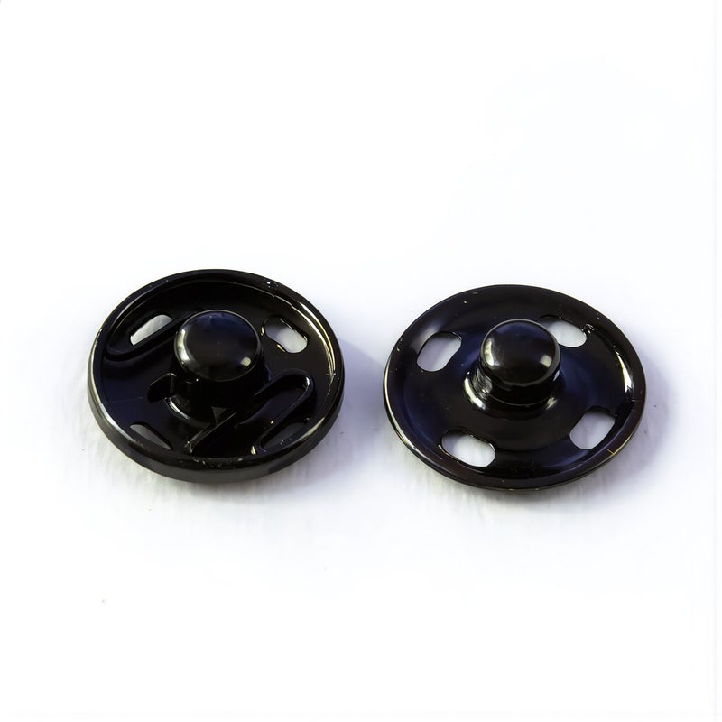 Upgraded Reinforced Snap Buttons 7.5mm No Loosening Invisible Press Studs Heavy Duty for Sewing Crafts - Image 1