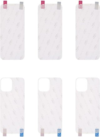 Generic Gelatin 3D Front And Back Full Cover Screen Protection With Anti Scratch Layer And High Transparency For iPhone 12 Pro 6.1" 0.2 MM Set Of 3 Pieces - Clear - pzsku/ZE3F4DDB1429DB9925EA4Z/45/_/1716301121/156e1d01-62f1-43de-9059-22c5dc653dcc
