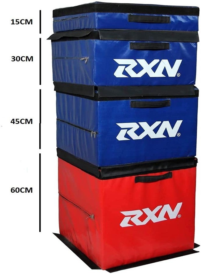 RXN SOFTPlyobox Fitness Plyometric Jump Box Gym Soft Plyo Box Choose - Image 4