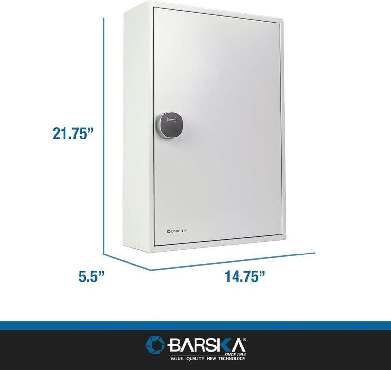Barska Adjustable Key Cabinet Lock Box with Colorful Key Tag Labels  200 Position  RFID Lock - Image 3