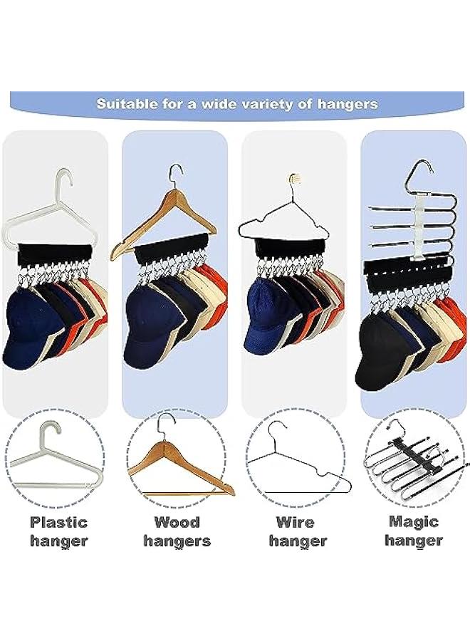 بي دبليو اس جاي مظم رف القعات م الميكاكوز، شماعة وحامل عرض للخزاة لل، مشاك تخزي للقعات ل قعات الكروية والشتاء والاكسسوارات تاس جميع القعات عوتا مع 20 مشك) - Image 3