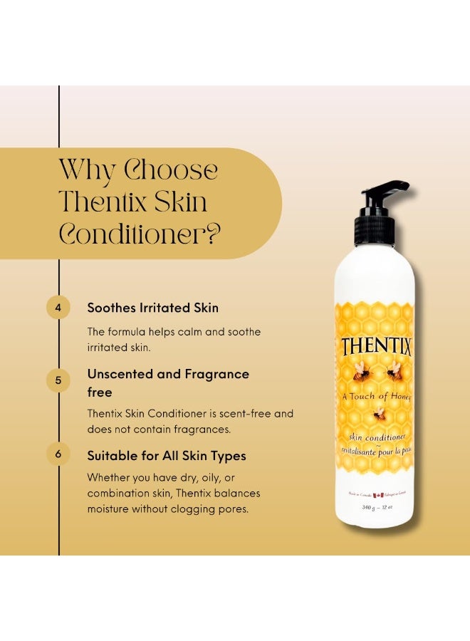 THENTIX 12 oz Skin Conditioner: Ultimate Moisturizer for Face & Body Care - Image 4
