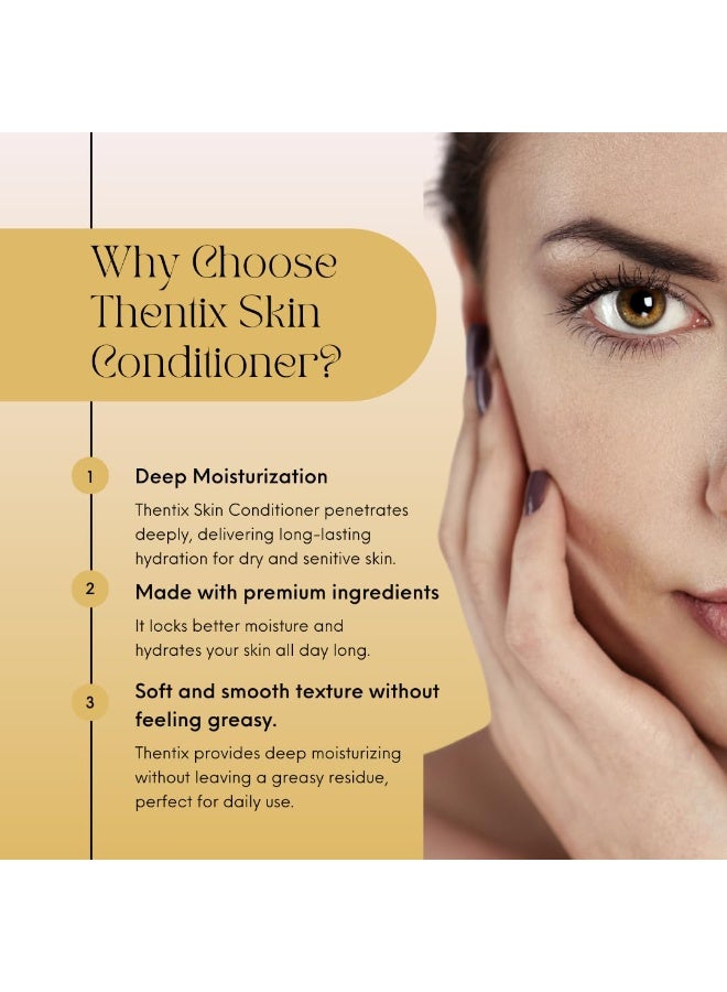 THENTIX 12 oz Skin Conditioner: Ultimate Moisturizer for Face & Body Care - Image 2