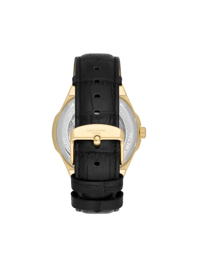 Lee Cooper Men's Leather Automatic  Watch LC08050.131 - 43 mm  - Image 3