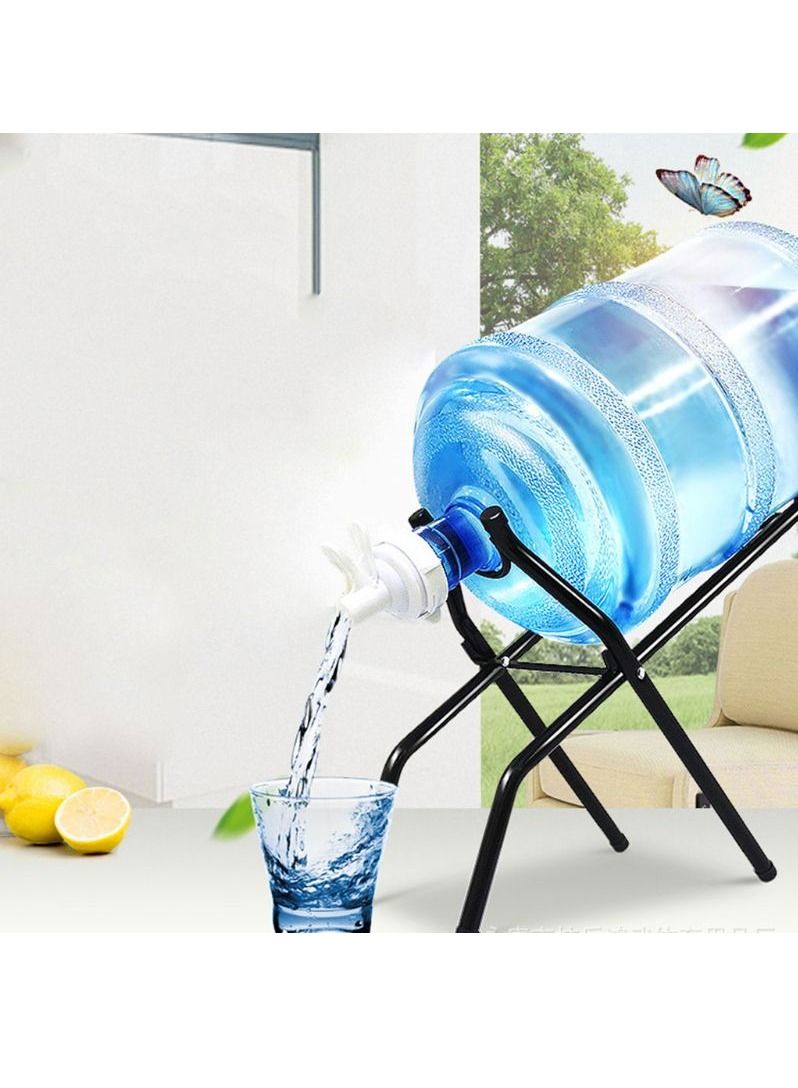 Water dispenser pump mineral water bucket bracket rack inverted water jug bottle bracket - Image 1