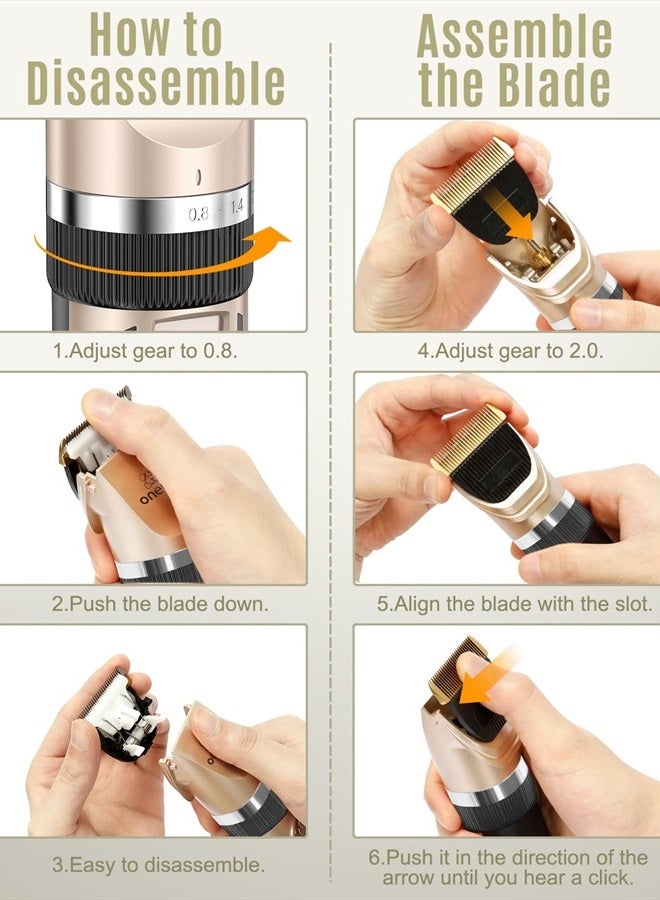 Oneisall Low Noise Dog and Cat Clippers Replacement Blade - Image 3