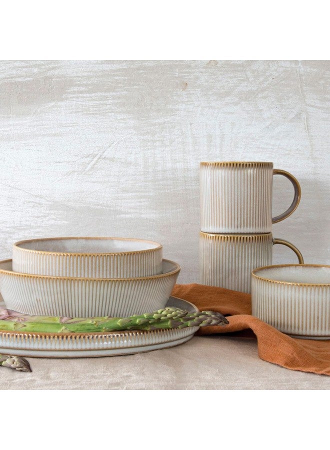 إيزي لايف وعاء سيراميك بطلاء لامع بيج . سم - Image 2