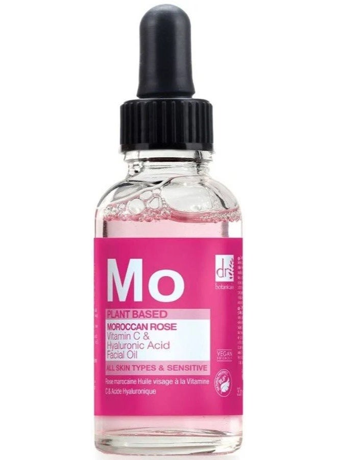 DR BOTANICALS Dr. Botanicals Apothecary Moroccan Rose Facial Oil 30ml - Image 1