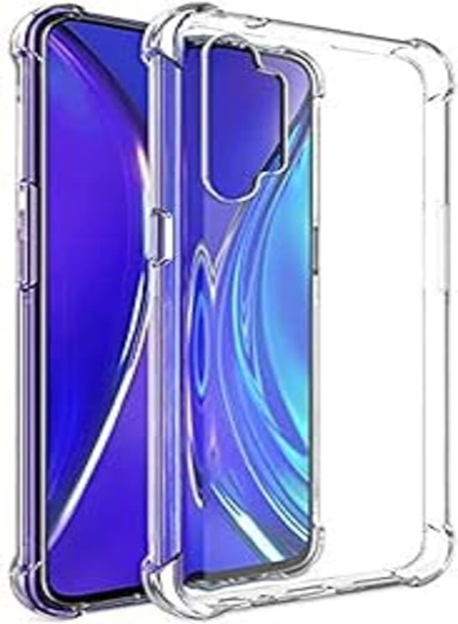 Back cover anti shock clear with bamb corner for Realme XT