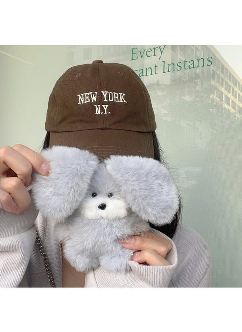 Cute Long-ear Rabbit For AirPods Pro Protective Shell 1/2 Generation Apple Bluetooth Headset Case AirPods3-Color:Plush-rabbit With Long Ears-Applicable Model:AirPods PRO(2)