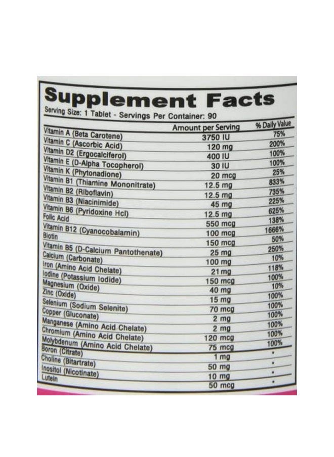 Deva Vegan Vitamins - Prenatal Multivitamin & Mineral One Daily 90 Vegetarian Tablets Pack Of 2 - Image 1