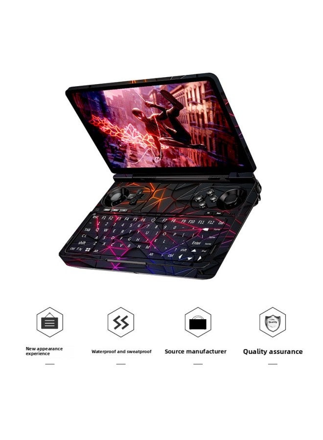 عام ملصقات GPD Winmini2025 المحمولة باليد، ملصقات الألم الكرتونية، ملصقات ملونة لفيلم لون الجلد، ملصقات ملونة - اللون: GPDwinmini2024--25 - Image 3