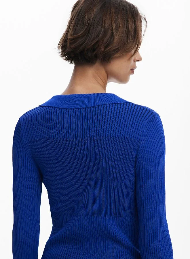 DESIGUAL Fine Buttoned Sweater