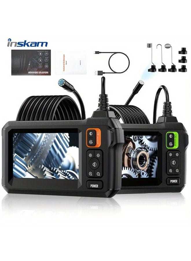 Green Industrial Endoscope 8mm HD Digital Inspection Camera 39 37inch Cable IP67 - Image 3