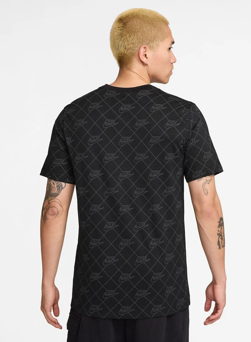 Nike Men's Sportswear Printed T-Shirt