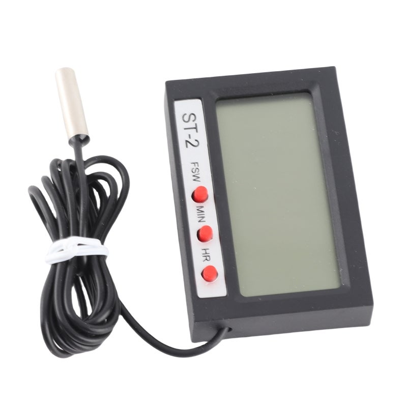 Digital Car Thermometer: Dual Temperature Display - High Accuracy Sensor, Plug-In Cigarette Lighter Design for Vehicle, Fridge, Aquarium, Laboratory Use - Image 4