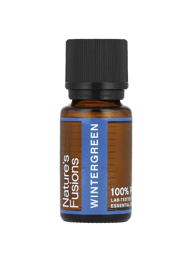 Nature'S Fusions Nature's Fusions, 100% Pure Essential Oil, Wintergreen, 15 ml  - Image 1