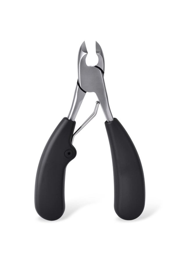 Fotiwesd Podiatrist Toenail Clippers Professional Thick Ingrown Toe Nail Clippers for Seniors Men Pedicure Clippers Toenail Cutters Super Sharp Curved Blade Grooming Tool - Image 3