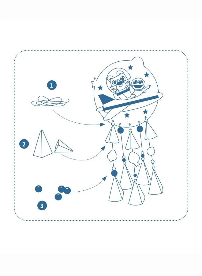 DJECO Do It Yourself Stars Chime