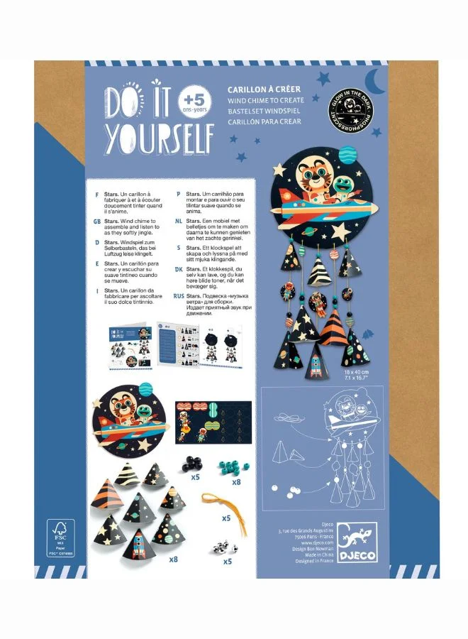 DJECO Do It Yourself Stars Chime
