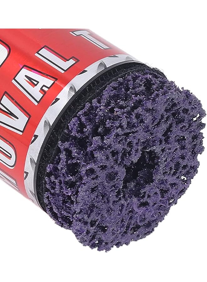 Jectse Removal Tool, Metal Scale Remover With Wire Brush And Grinding Wheel For 1/2In Impact, Fits Screws And Metal Surfaces - Image 2