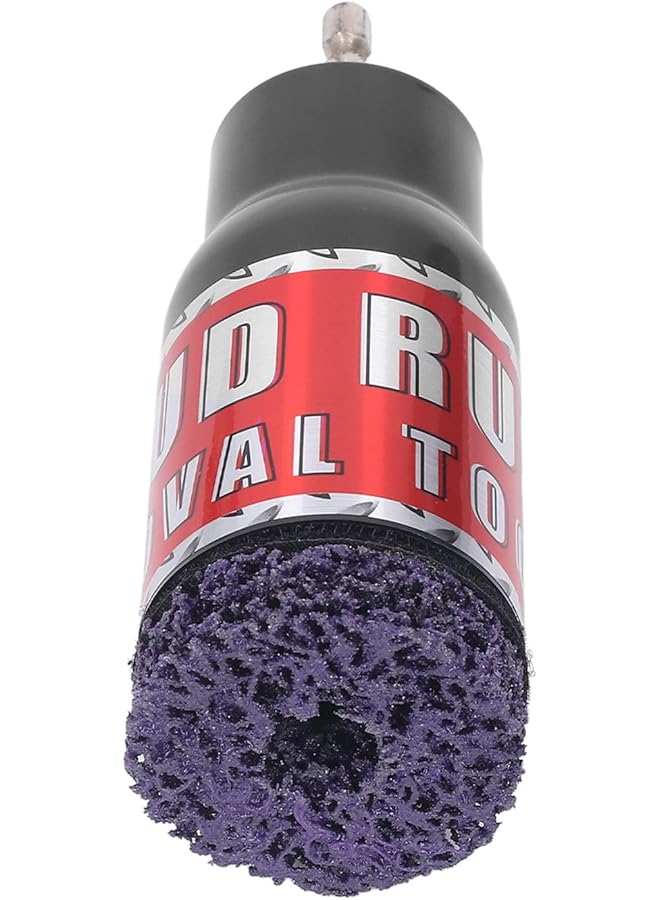 Jectse Removal Tool, Metal Scale Remover With Wire Brush And Grinding Wheel For 1/2In Impact, Fits Screws And Metal Surfaces - Image 4