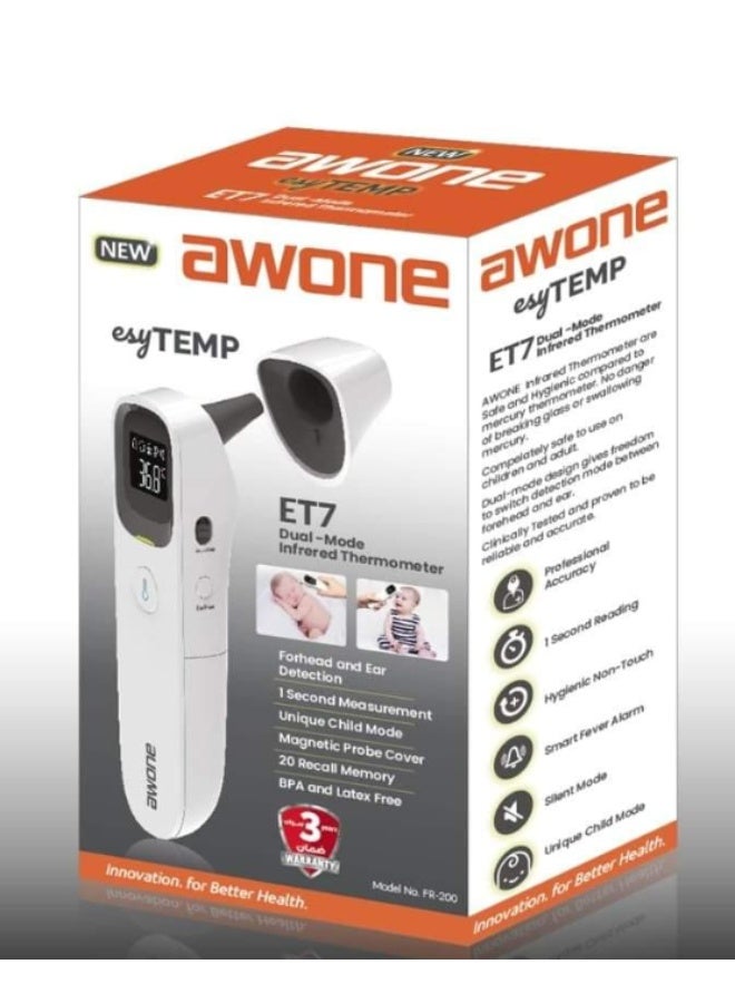 Awone EsyTemp ET7 Dual-Mode Infrared Thermometer