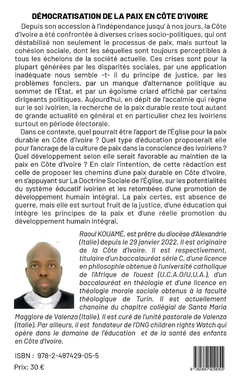 Démocratisation de la paix en côte d'ivoire: Entre recrudescence des crises sociopolitiques et défis de la cohésion sociale - Image 2