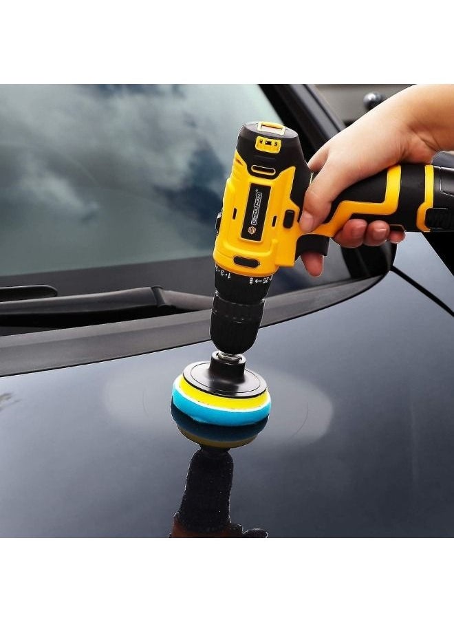 Generic - Set of 11 Car Polishing Buffer Buffer Polishing Tool Kit Multicolour - Image 1