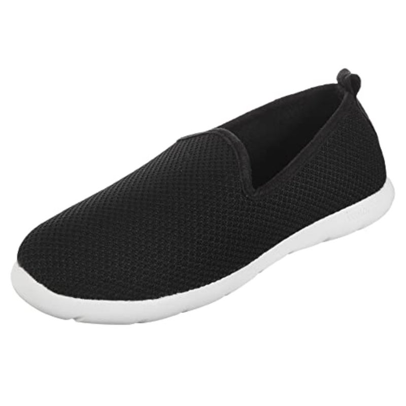 Zenz Mens Slip-On Slippers, Lightweight Knit Loafers with A Soft Microterry Lining - Image 1