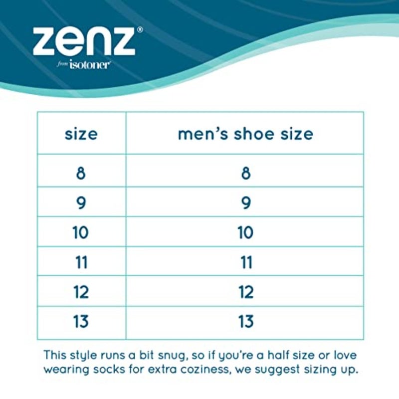 Zenz Mens Slip-On Slippers, Lightweight Knit Loafers with A Soft Microterry Lining - Image 4