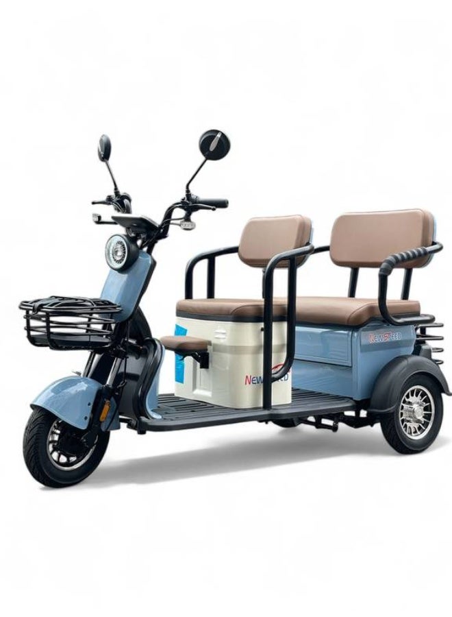 سكوتر تكتك ثلاث كفرات الحجم الوسط 60 فولت - Image 1