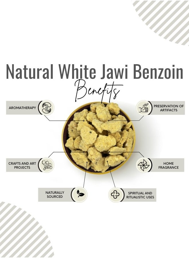 Awafi Mill - White Jawi Benzoin Natural Incense - Image 1